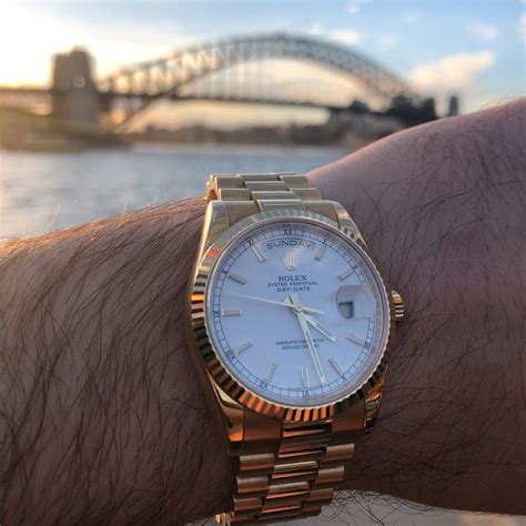 rolex day date 24k gold|rolex gold day date 36mm.